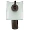 Novatto Novatto SQUARED Single Lever Waterfall Vessel Faucet, Oil Rubbed Bronze / Clear Glass GF-011ORB-C - alternate 2